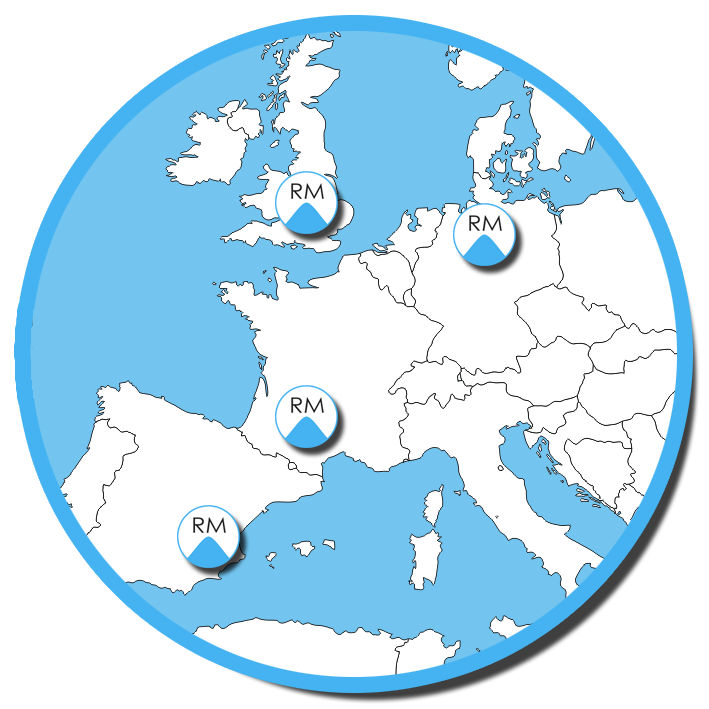 RegalosMarket en Europa-España, Alemania, Francia e Inglaterra